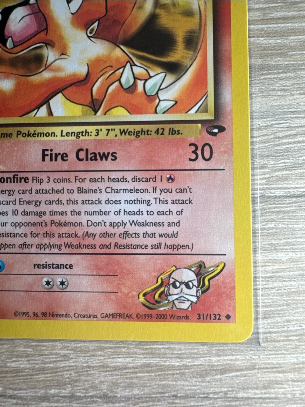 Blaine's Charmeleon #31/Pokemon Gym Challenge - Picture 5 of 11